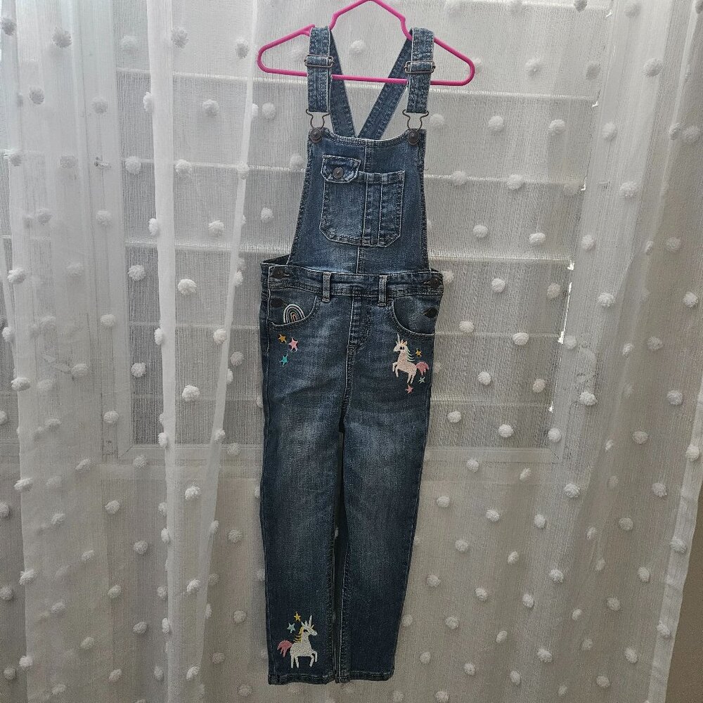 Girls Wonder Nation denim jumpsuit. Size 5T